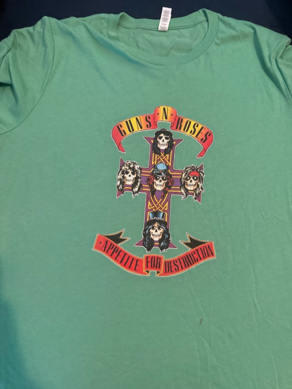 Green Short Sleeve Graphic Tee